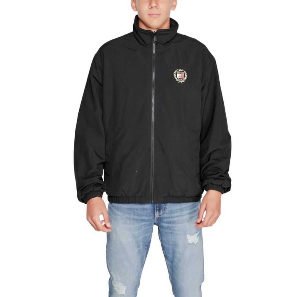 Tommy Hilfiger Jeans Black Recycled Polyester Shell Men's Jacket